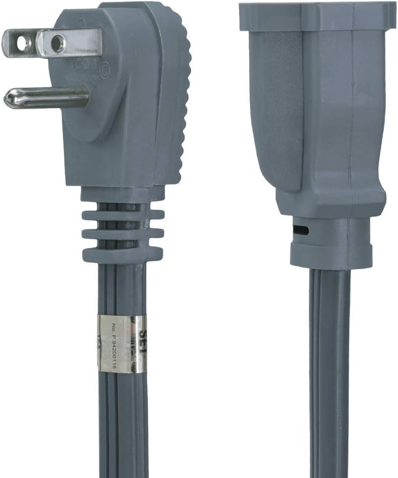 Uninex EC1415AUL – Cable de extensión de aire acondicionado y electrodomésticos principales, resistente, conexión a tierra, 143 AWG, certificación