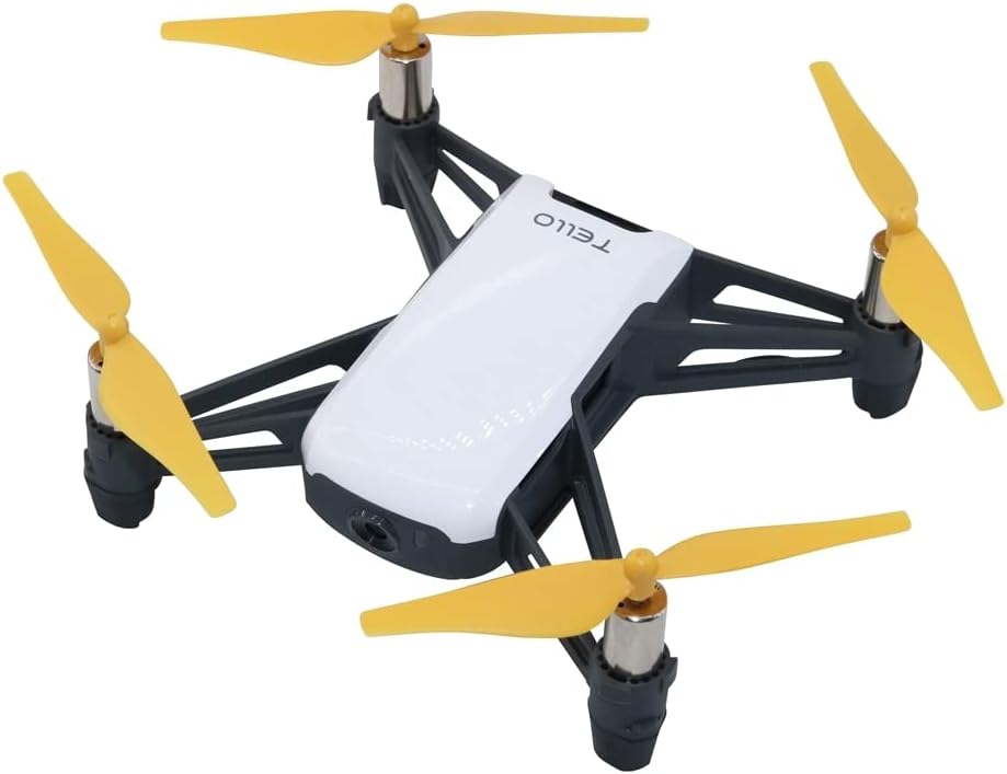 XNasu 48 piezas de accesorios duraderos para hélices de repuesto blanco, rojo, azul, amarillo, negro, CW CCW para piezas de drones D-JI Tello (Talla