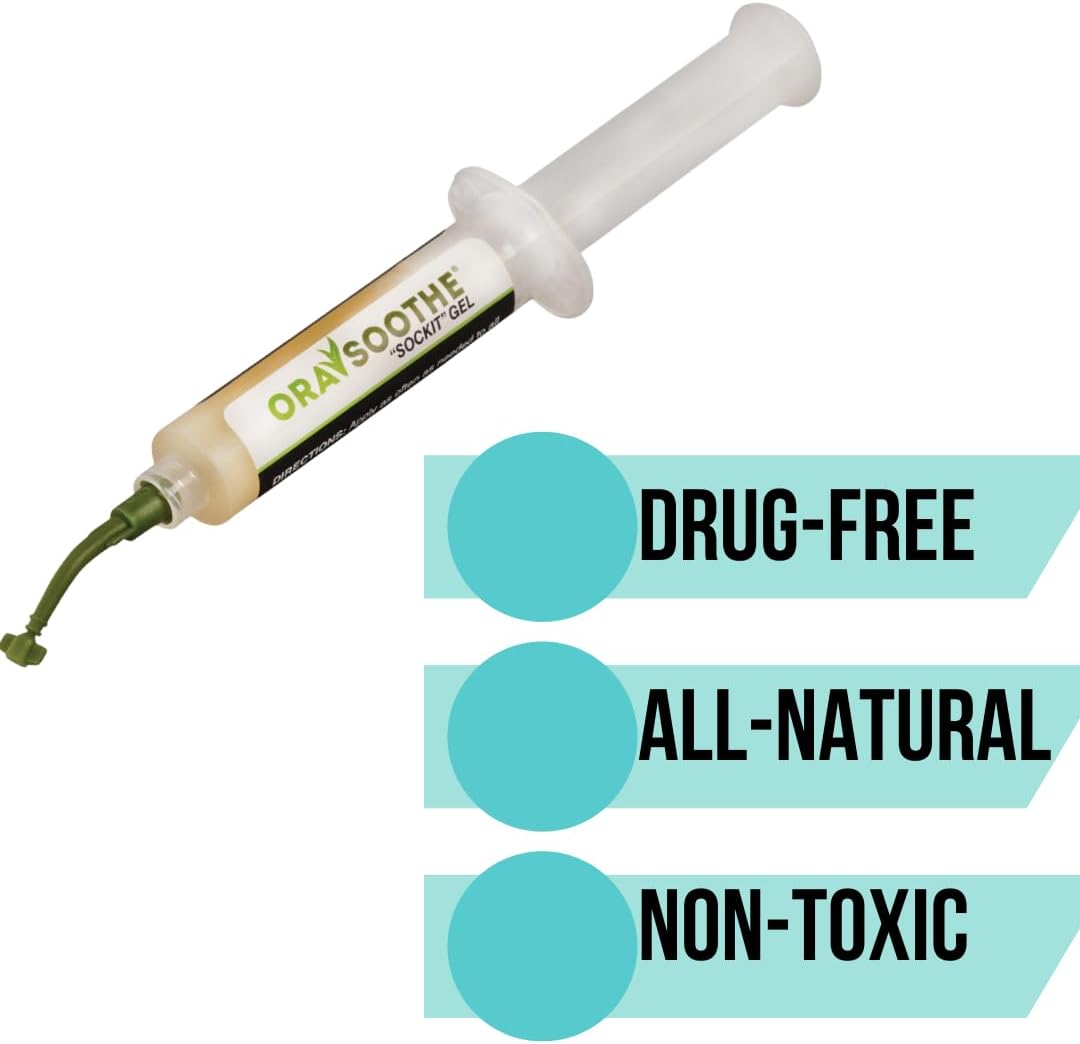 SOCKIT – Tubo de gel de 0.35 oz con 1 tubo aplicador dental extra Spark