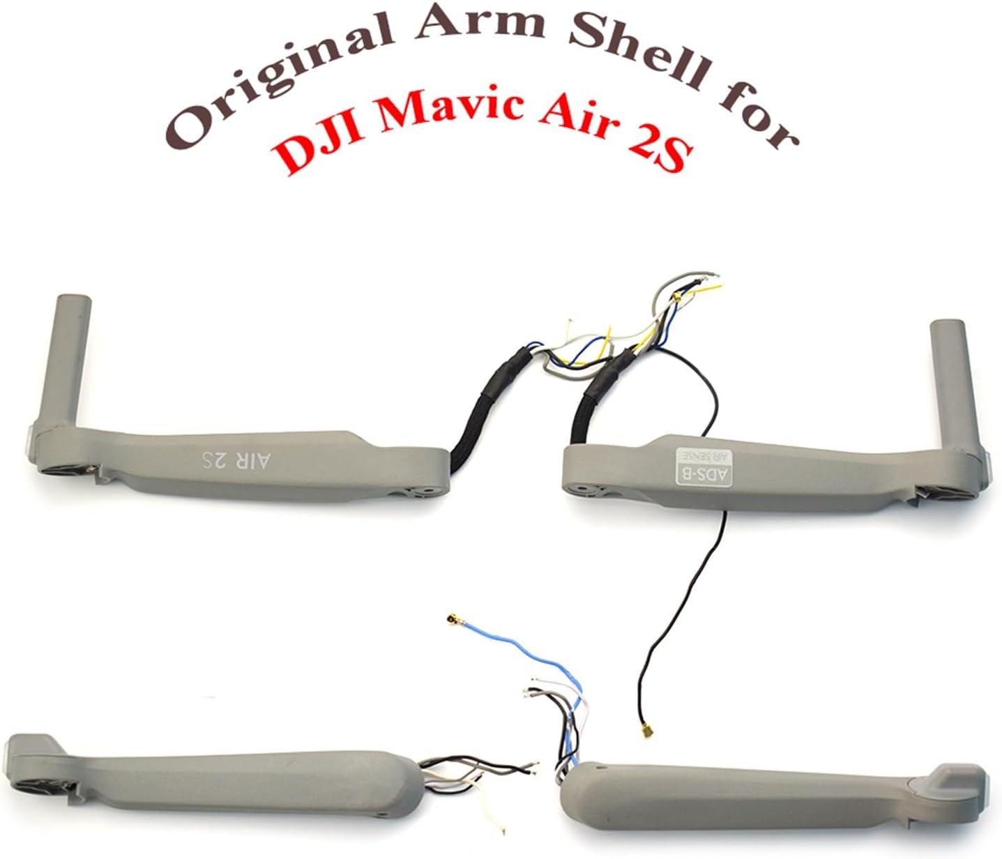 SeiZed Arm Shell Without Motor Arms Housing Replacement for D-JI Mavic AIR 2S Repair Spare Parts Accessories (Color  Left Front)
