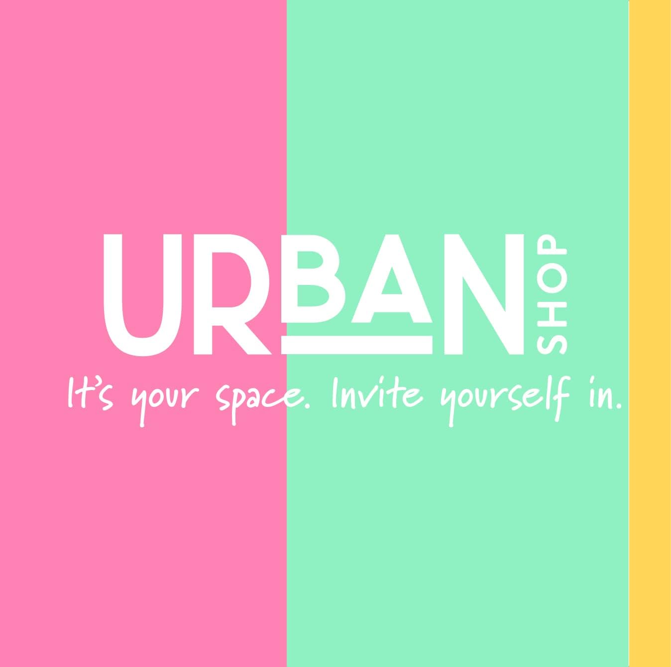 Urban Shop – Silla giratoria de malla, color naranja