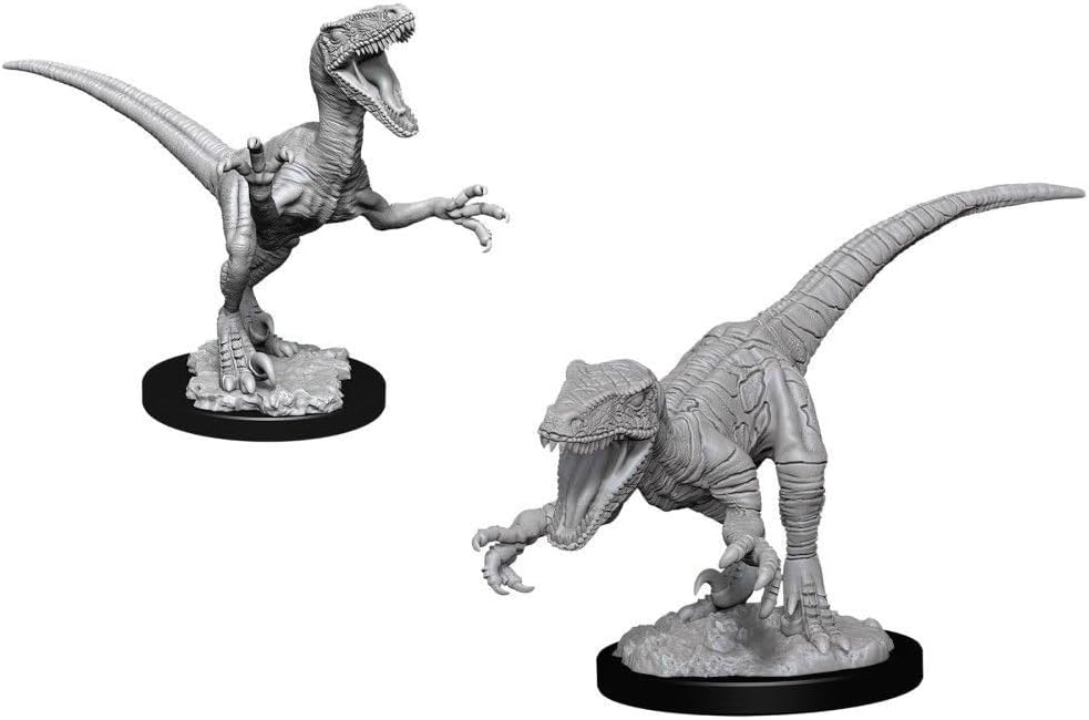 WizKids Deep Cuts Miniaturas sin pintar Wave 11 Raptors