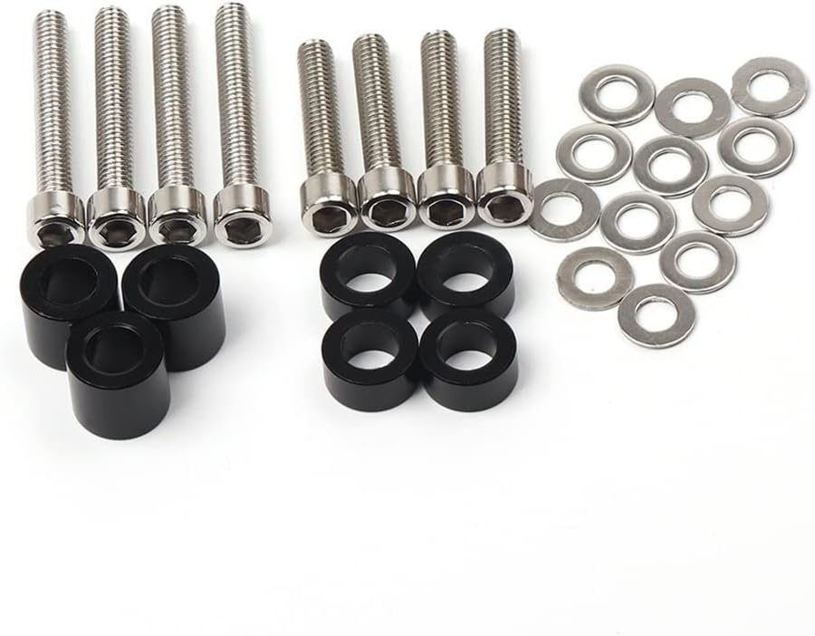 ERUKEI Para Yamaha X-MAX Xmax 125 250 300 400 Protector lateral de caída de motocicleta Protector de horquilla delantera Protector de guardabarros