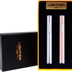 Encendedor USB recargable 2 unidades mini encendedores eléctricos a prueba de viento portátiles delgados S Plateado y negro Colombia Encendedor USB recargable 2 unidades mini encendedores eléctricos a prueba de viento portátiles delgados S Plateado y negro Colombia