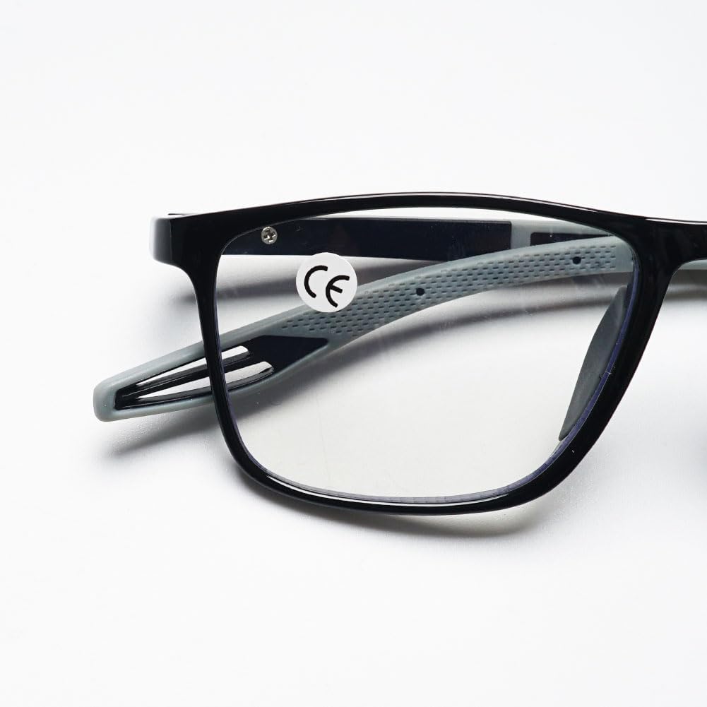 Gafas de lectura fotocrómicas para hombre y mujer, progresivas multifocales, rectángulo, con bloqueo de luz azul