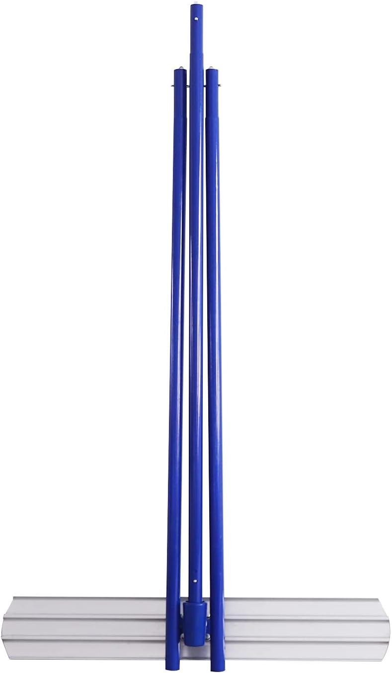 Bull Float – Flotador de hormigón de 48 x 8 pulgadas, herramienta de flotador de hormigón de resorte de extremo redondo, herramienta de flotación de