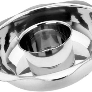 Olla caliente de acero inoxidable Shabu Pot Olla caliente con divisor 30CM Espesar olla de cocina para estufa de inducción Estufa de gas Una olla Olla caliente de acero inoxidable Shabu Pot Olla caliente con divisor 30CM Espesar olla de cocina para estufa de inducción Estufa de gas Una olla