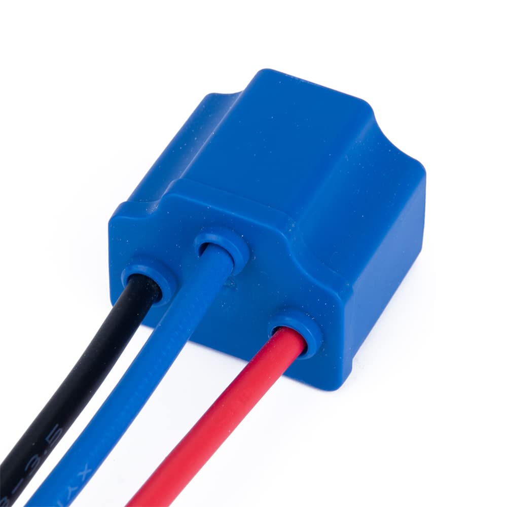 BlyilyB Paquete de 4 conectores de cerámica para faros delanteros H4 9003 HB2 compatibles con faros delanteros de automóvil, camión, barco, faro