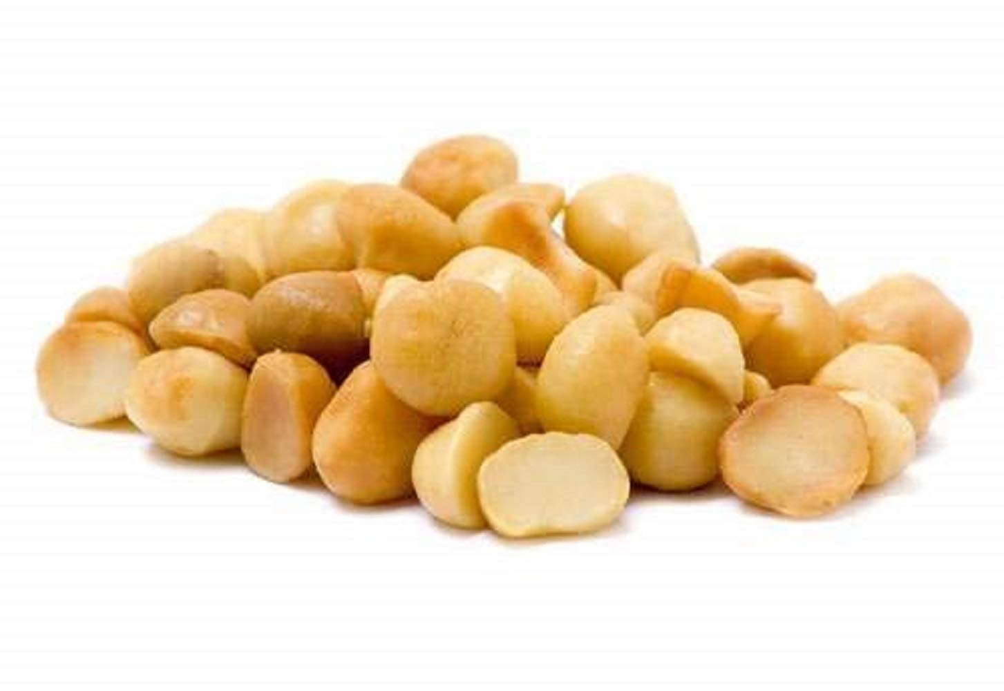 Nueces de macadamia tostadas en seco sin sal (1 libra), tostadas al horno sin aceite, aptas para veganas y keto, horneadas en pequeños lotes para