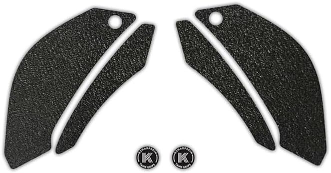 Adhesivos de almohadilla de tanque de combustible para motocicleta, calcomanías antideslizantes para agarre de rodilla, almohadilla lateral de