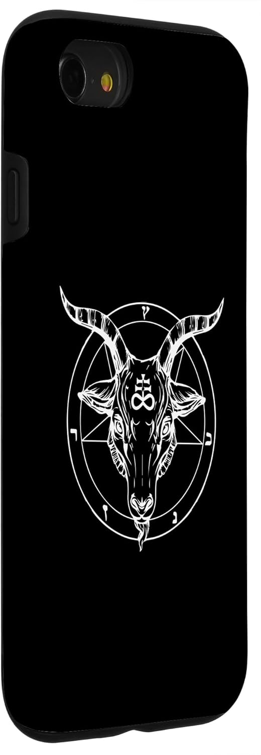 Funda para iPhone SE (2020)  7  8 Satanic Spirit Unleashed Alternative Ocultit Baphomet