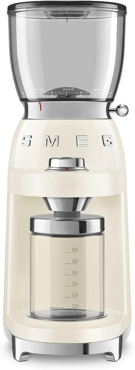 Smeg Molinillo de café crema retro de los años 50