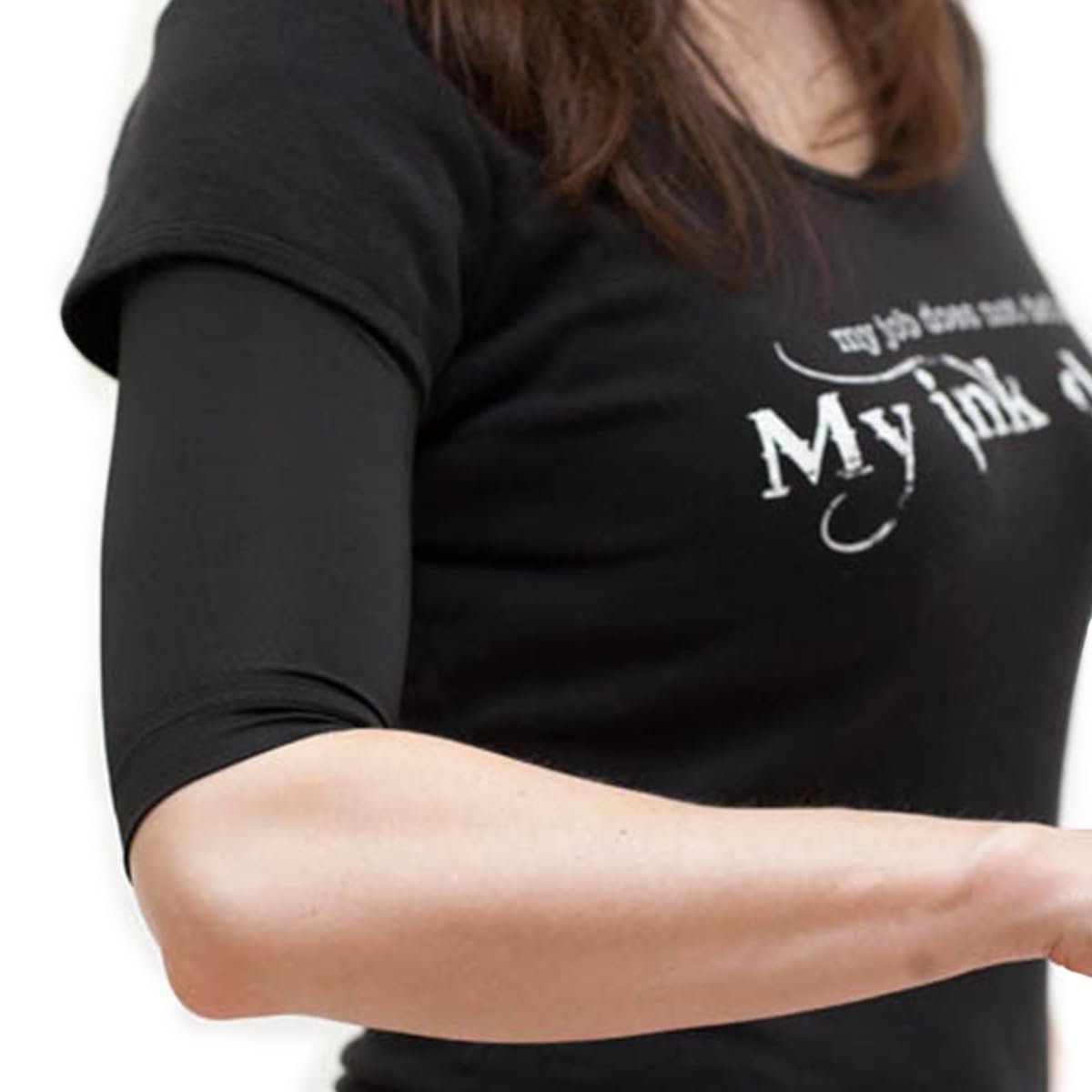 Funda para corrector de tatuajes (paquete de 2), cobertura de la parte superior del brazo o la pantorrilla, protección UPF 50, antideslizante, para