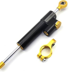 Amortiguador de motocicleta apto para Yamaha MT09 2021-2023 estabilizador de motocicleta amortiguador de dirección kit de soporte de montaje (color Amortiguador de motocicleta apto para Yamaha MT09 2021-2023 estabilizador de motocicleta amortiguador de dirección kit de soporte de montaje (color