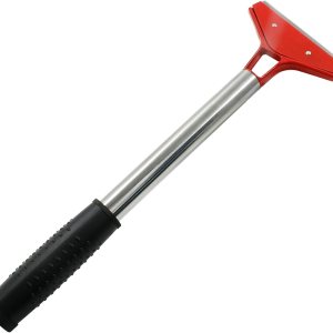 Herramienta raspadora resistente, raspador de hoja de metal de 4 pulgadas con mango largo para techo, estufa de vidrio, ventana, madera, pared, Herramienta raspadora resistente, raspador de hoja de metal de 4 pulgadas con mango largo para techo, estufa de vidrio, ventana, madera, pared,