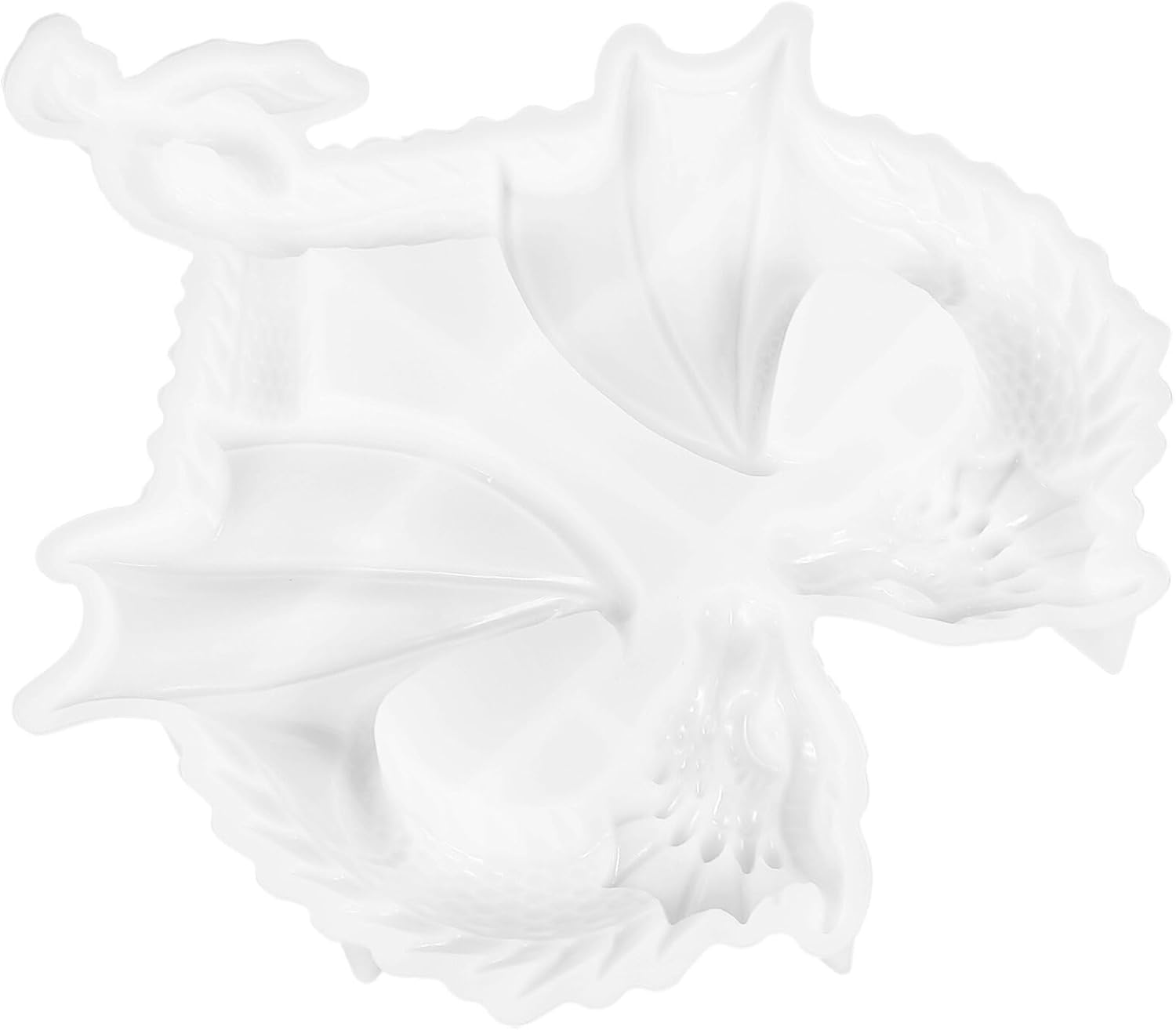 EXCEART Molde de silicona de dragón 3D, molde de resina de corazón de dragón doble, molde de fundición en forma de dragón para manualidades,