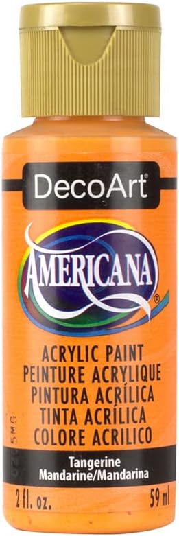 DecoArt Americana – Pintura acrílica, 2 onzas, mandarina