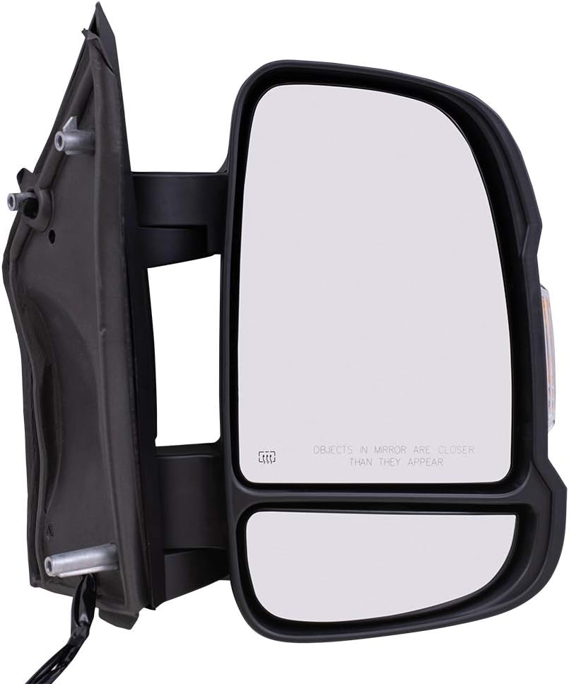 Brock Espejo plegable eléctrico de repuesto para pasajeros, compatible con camioneta Promaster 2014 2015 2016 2017 2018 2019
