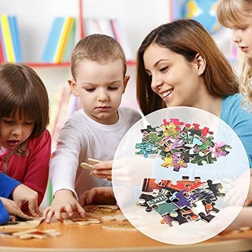 500 piezas de rompecabezas de madera de loto púrpura rompecabezas para adultos para adultos juego educativo juguete desafío para adultos niños