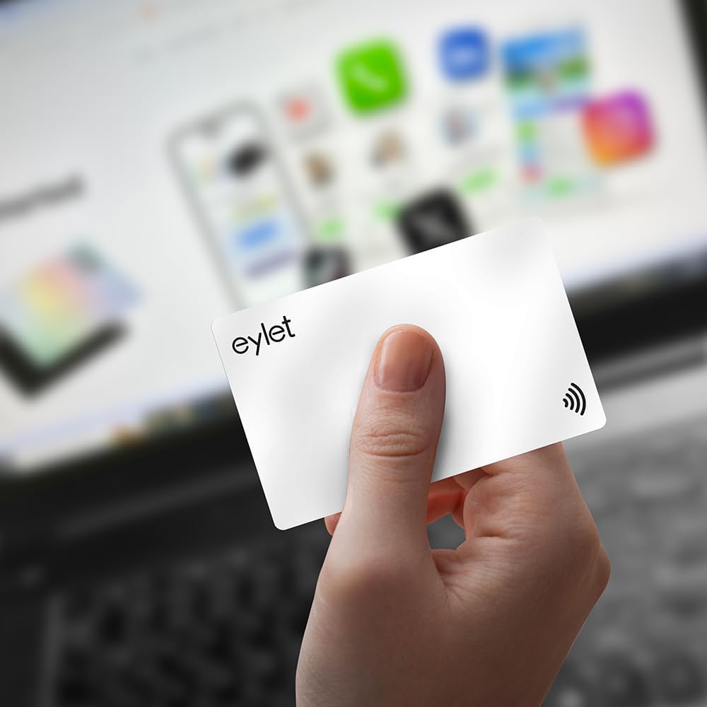 Paquete de 2 Tarjetas de Visita Digitales – NO SUBS  Tarjetas de visita digitales habilitadas para NFC Blanco