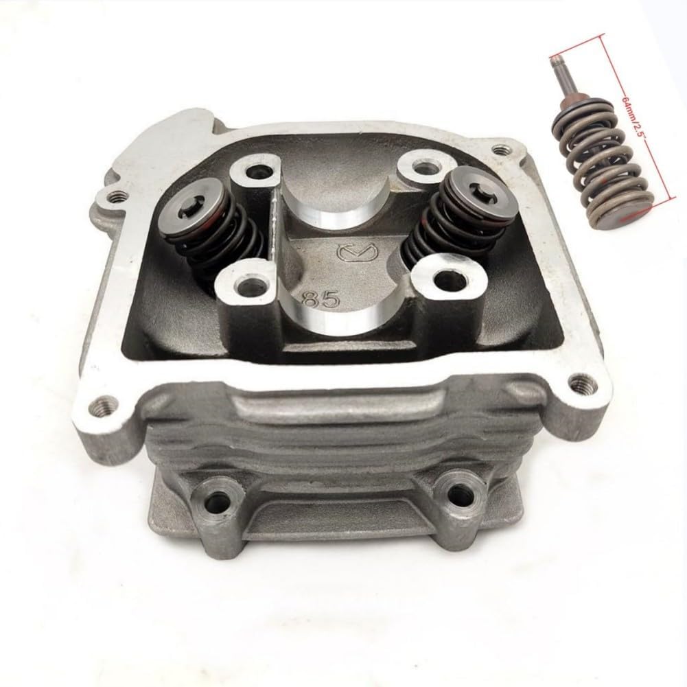 ZTDZZH 1.969 in Bore Cilindro Kit para GY6 50cc a 100cc Motor con 2.520 in Válvulas Scooter Taotao Kazuma ATV Ciclomotor