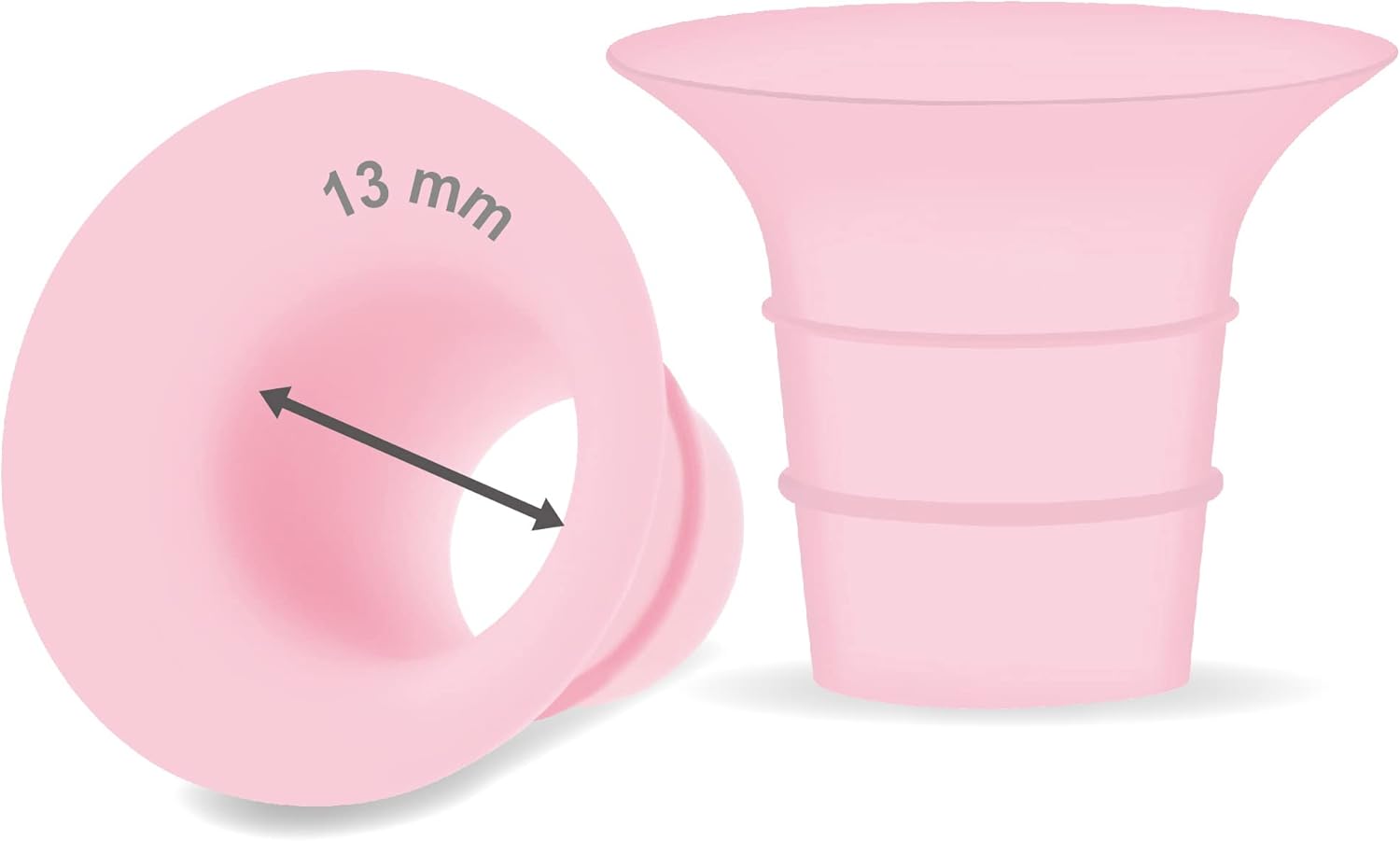 Maymom Inserto de brida de 0.512 in compatible con Elvie SingleDouble Electric, Elvie Stride Cup (0.945 in), compatible con Medela PersonalFit Flex