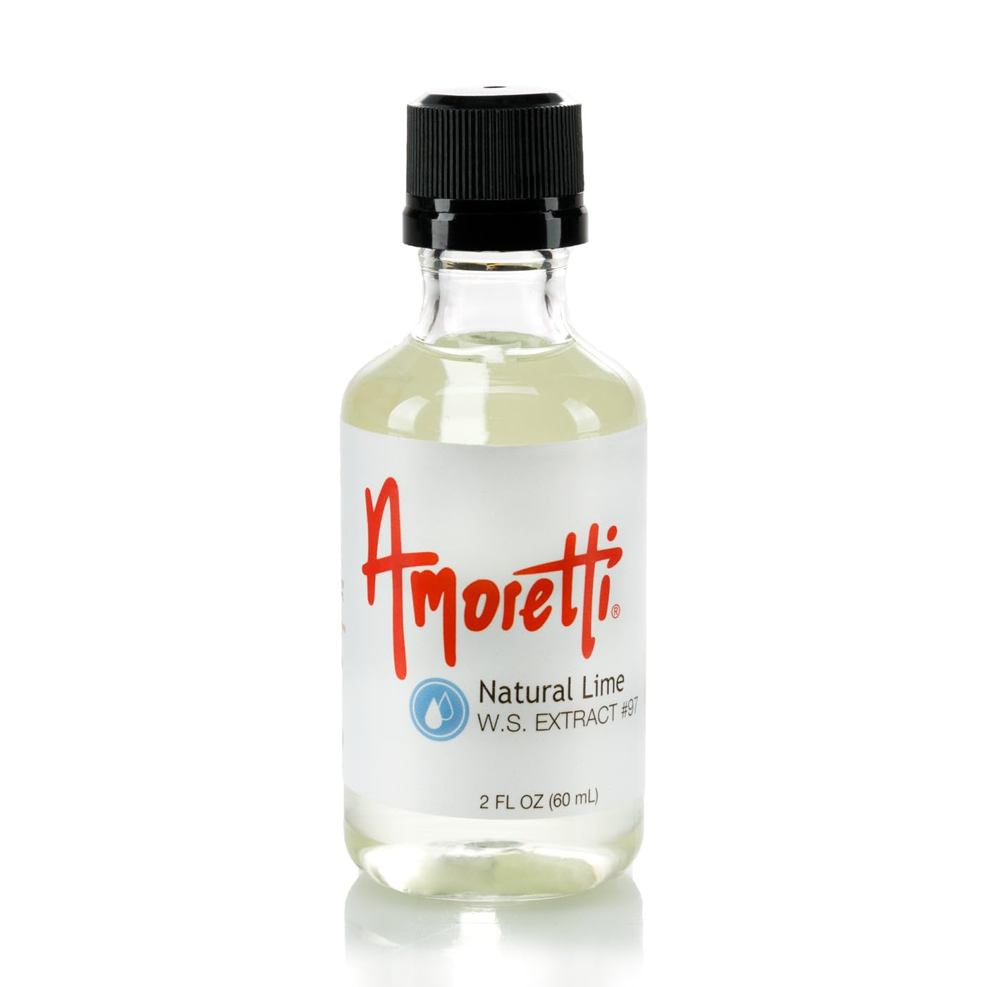 Amoretti – Extracto de lima natural soluble en agua, 2 onzas, altamente concentrado y perfecto para pastelería, salado, elaboración de cerveza y
