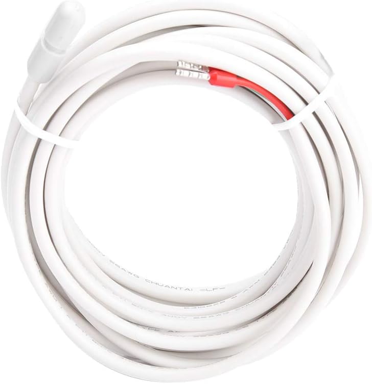 Milltrip Sonda del sensor del termóstato de la calefacción por suelo radiante, cable de sonda del sensor del sensor de temperatura del piso del