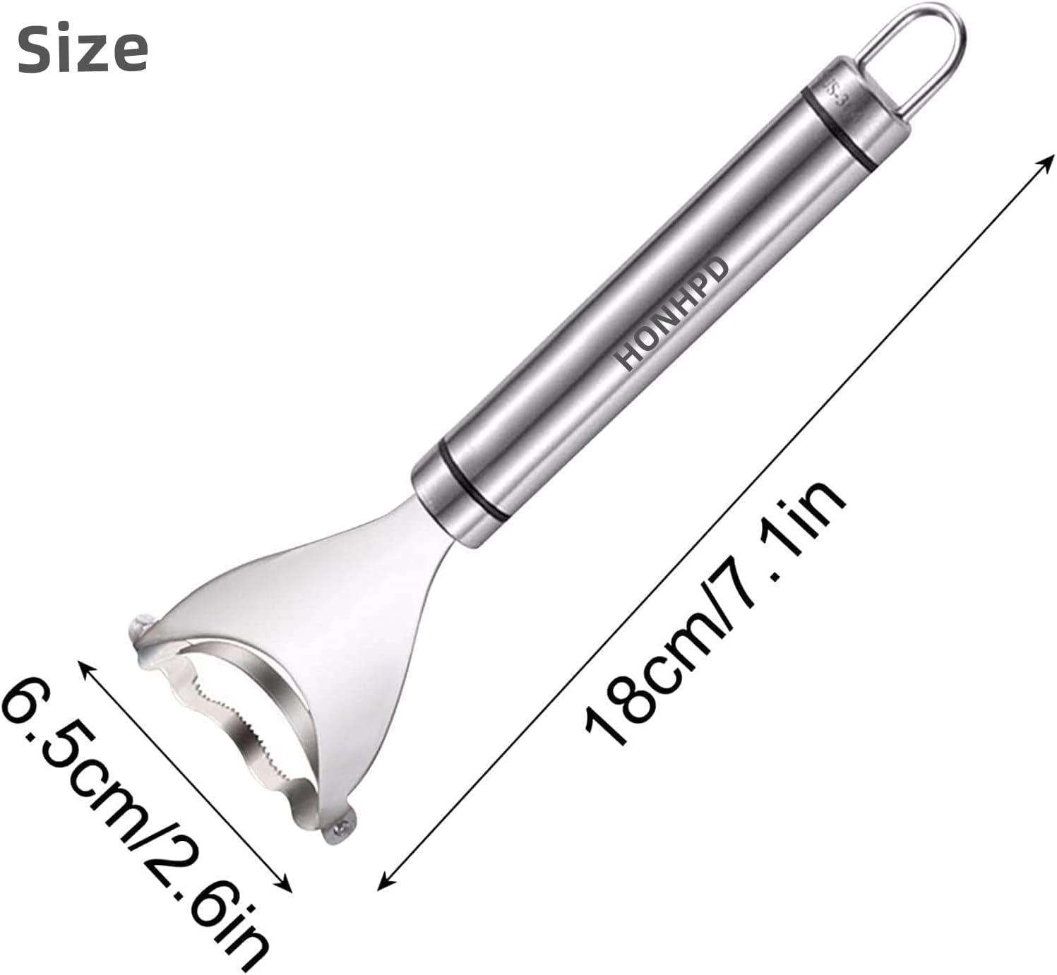 Pelador de maíz mágico, pelador de mazorca de maíz de acero inoxidable, práctica herramienta para pelar maíz para cocina, pelador de maíz para
