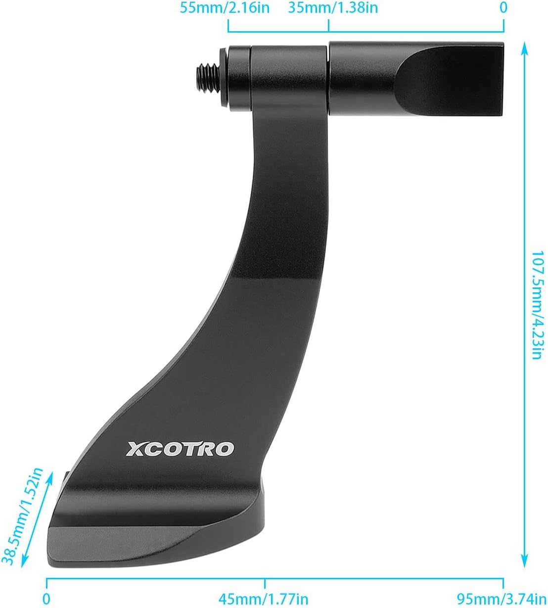 Adaptador de trípode binocular con soporte de 14 pulgadas para 7×35 7×50 8×21 8×25 8×30 8×32 8×40 8×42 8×56 10×25 10×42 10×50 12×50 15×60 15 X70 1