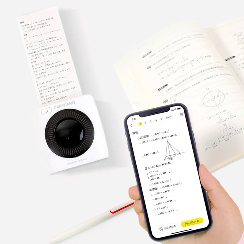 BetterJonny – 15 rollos de papel de impresión para cámara, rollos de 2.244 x 0.984 in, papel de cámara de impresión HD, papel de impresión térmica