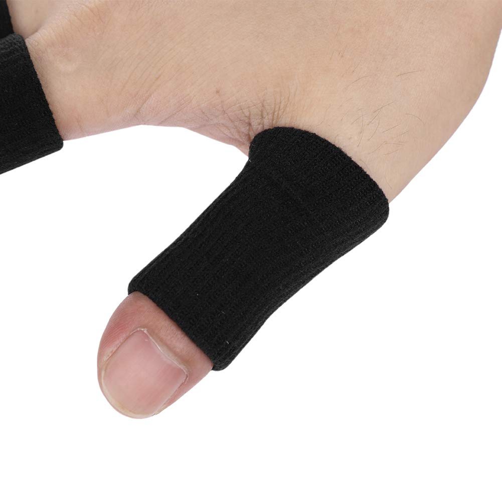 20 fundas elásticas para los dedos, soporte deportivo para pulgar, protector de artritis, cubierta transpirable para dedos gatillo, grietas,