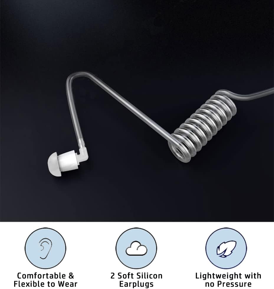 Auricular para Uniden VHF Marine Radio Atlantis 200 Atlantis 250 Atlantis 260 Atlantis 275 Atlantis 290 Atlantis295 Voyager MHS126 MHS135 MHS235