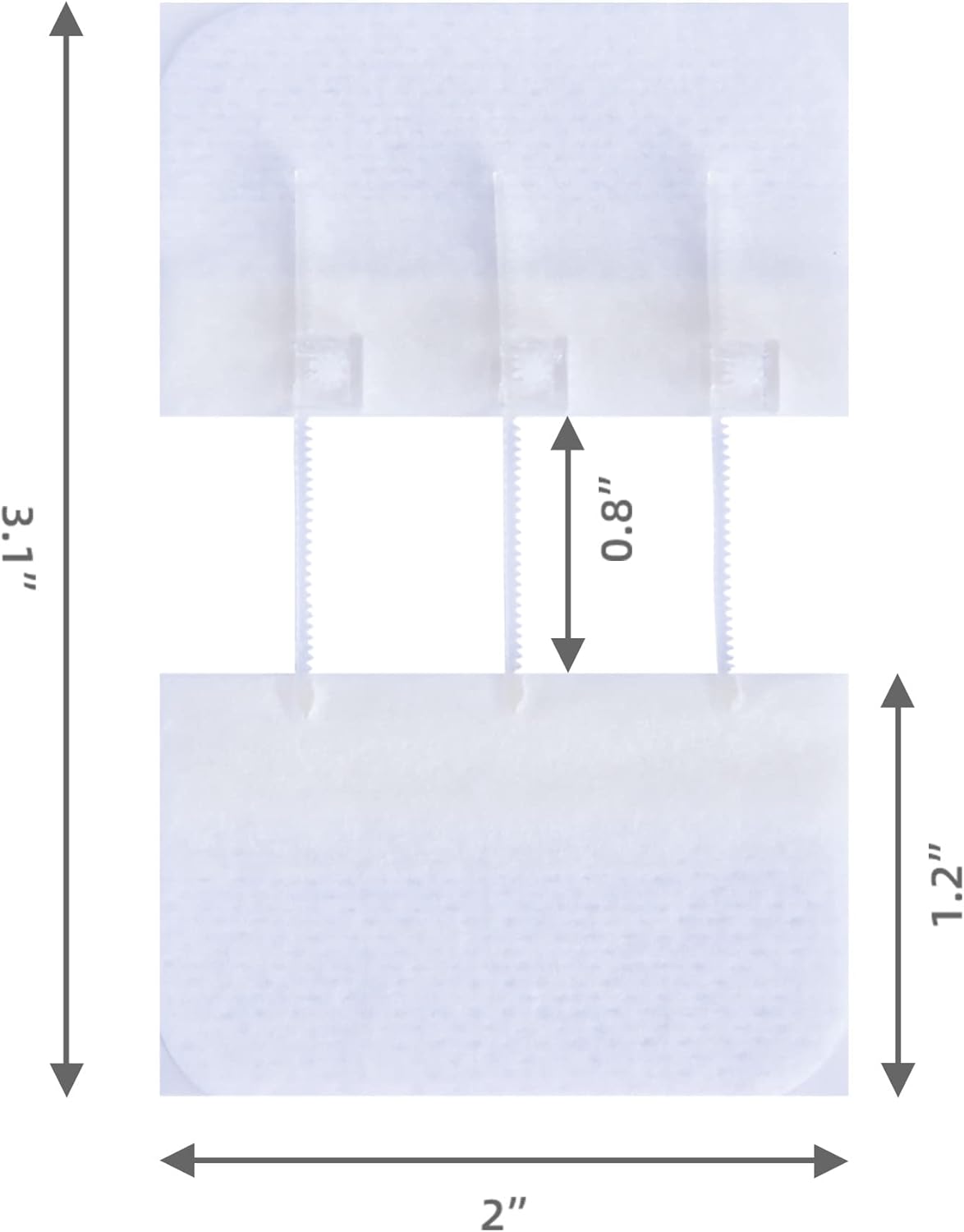 Cierres de heridas de emergencia, vendajes adhesivos para cortes y heridas sin puntadas, imprescindibles para kit de primeros auxilios, kit de
