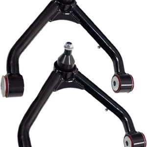 Par de brazos de control superiores delanteros con buje de poliuretano para kit de elevación de 2-4 pulgadas compatible con Silverado GMC Sierra 4X4 Par de brazos de control superiores delanteros con buje de poliuretano para kit de elevación de 2-4 pulgadas compatible con Silverado GMC Sierra 4X4