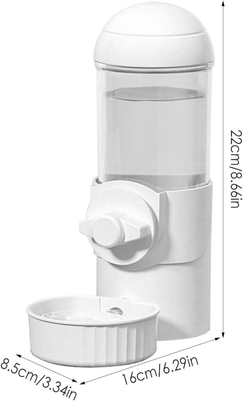 Comedero automático para mascotas, dispensador automático de agua para gatos, dispensador de alimentos para mascotas para perros pequeños y