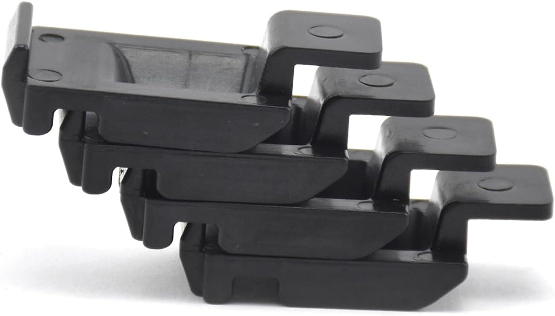 Juego de 4 piezas de goma para cerradura de puerta para Mercedes W123 240D 280E 300D