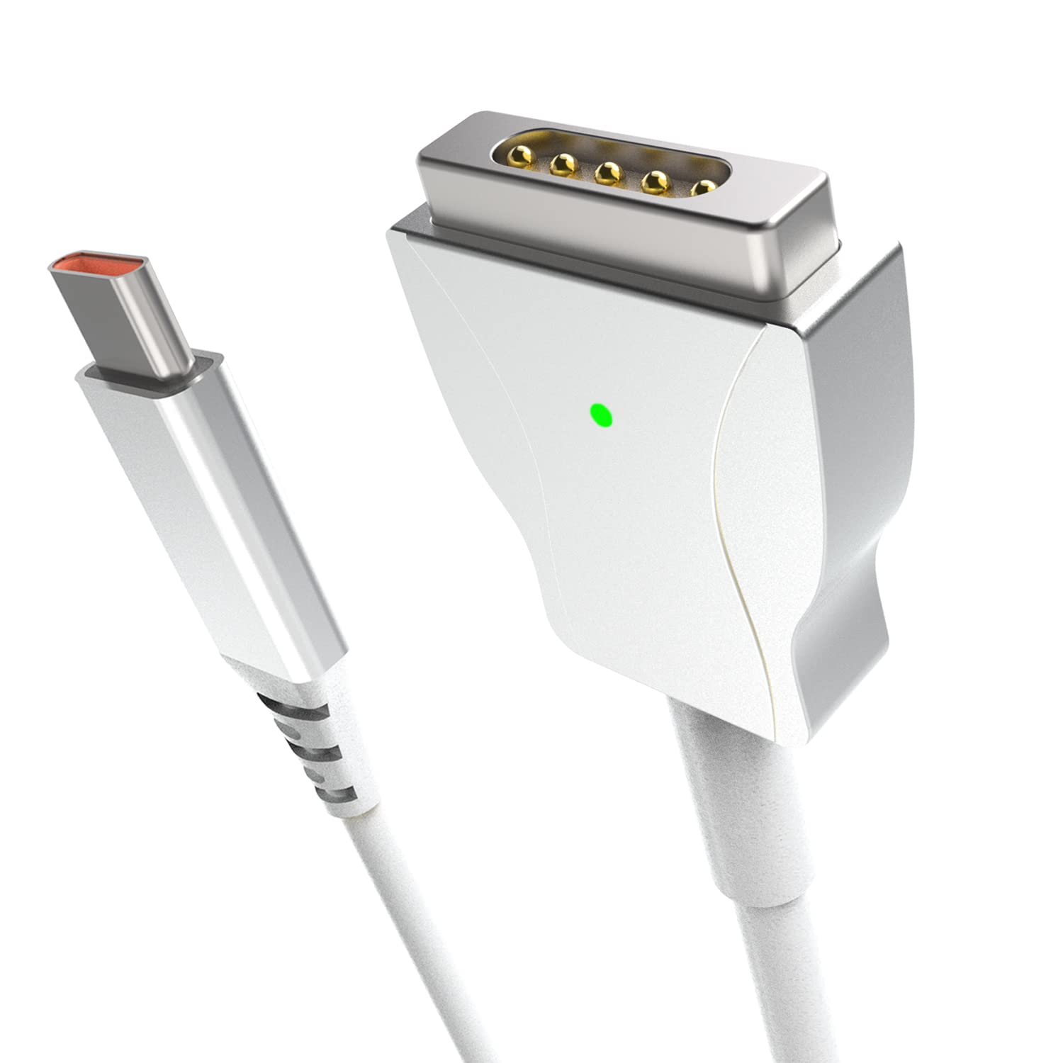AJJ Cable de carga tipo C a magnético tipo C a Magsafe 2012-2017 PD 85W (compatible con 45W 60W)