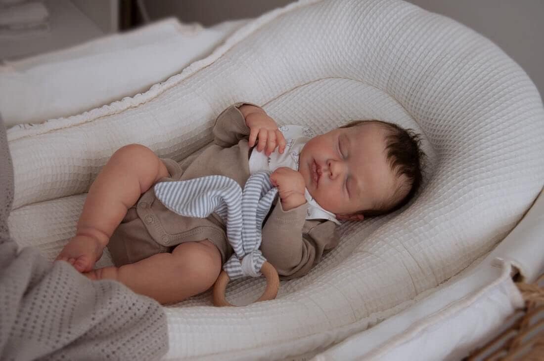 RXDOLL Muñeca Reborn de bebé recién nacido de 20 pulgadas, muñecas realistas de bebé recién nacido que se ven como muñecas de bebé de cuerpo suave