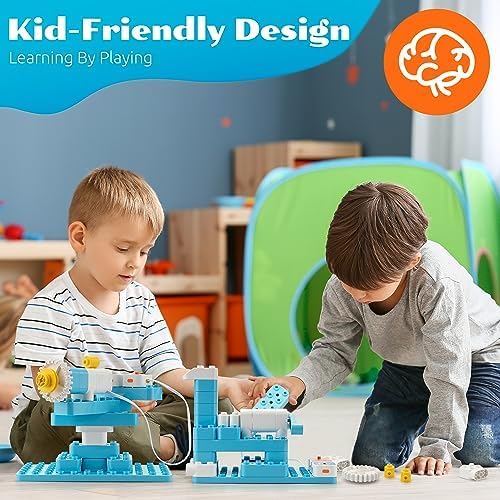 Robot de codificación A3 para niños, juego de construcción STEM de bloques de codificación de múltiples sensores, tutorial basado en historias 12 en