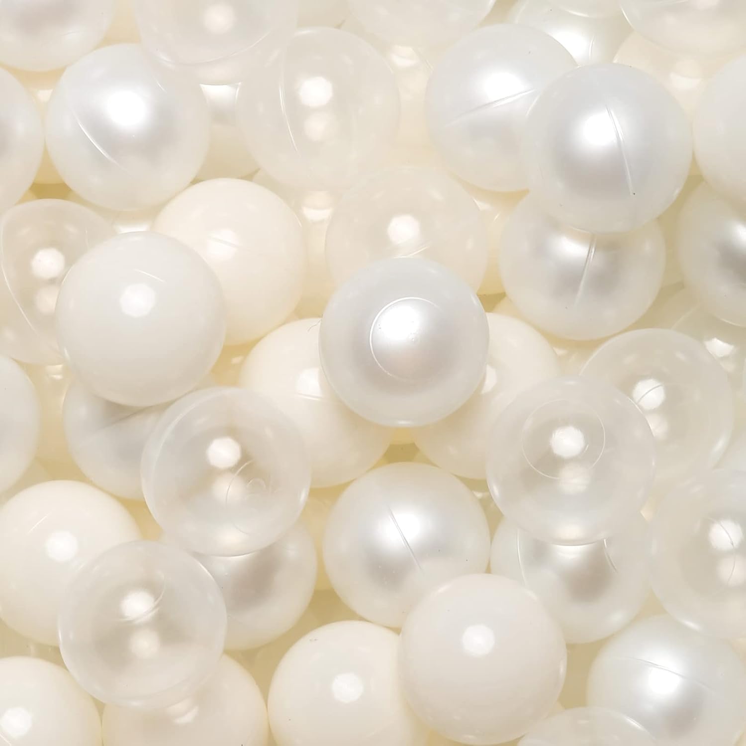 Realhaha Pelotas para niños pequeños, paquete de 100 bolas de plástico sin BPA para bebés para juegos de pelotas de boxeo, gran regalo para niños y