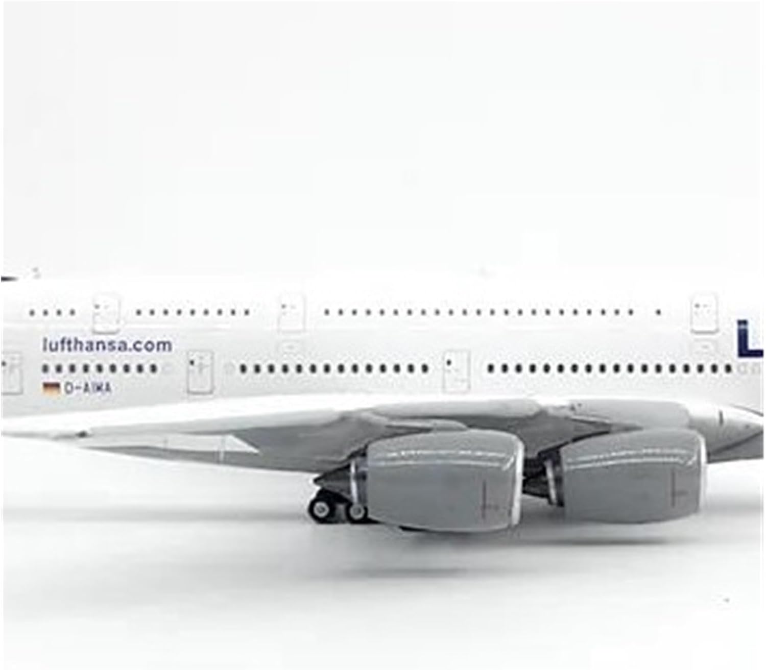Scale Airplane Model 1400 for Lufthansa Airbus A380 Aircraft Model Alloy Finished Aircraft Model Scale Airplane Model Exquisite Collection Gift