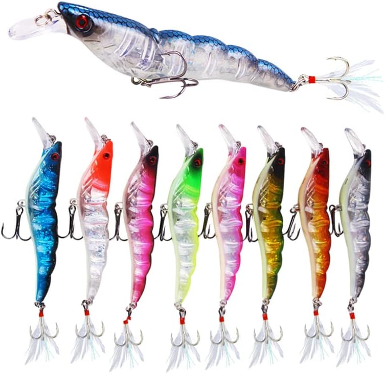 Aneew A granel 20pcs sin pintar espacios en blanco Lipless manivela cebo duro VIB Bass pesca señuelos 3.9 in0.21 oz
