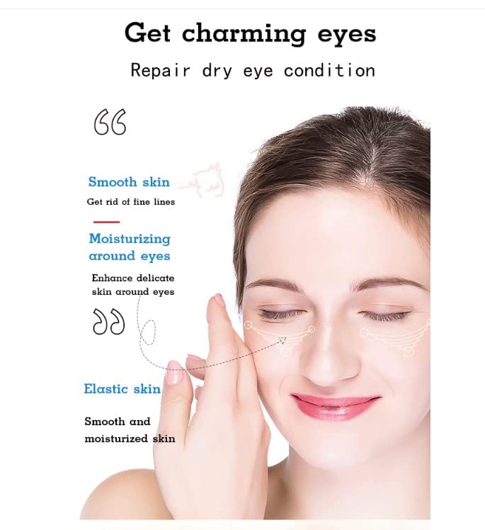 Crema de ojos de granada roja, crema de ojos de granada roja con colágeno (3 piezas)