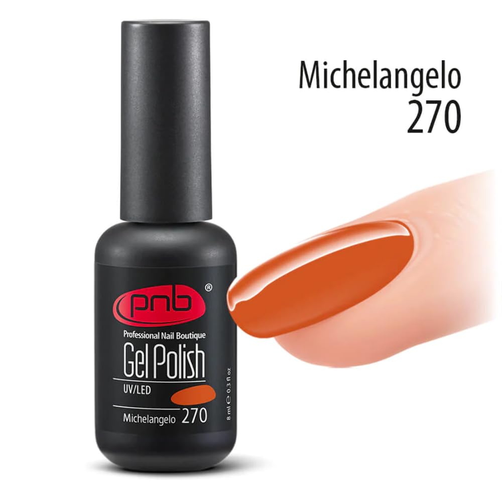 PNB Michelango Brown Orange esmalte de uñas en gel 270