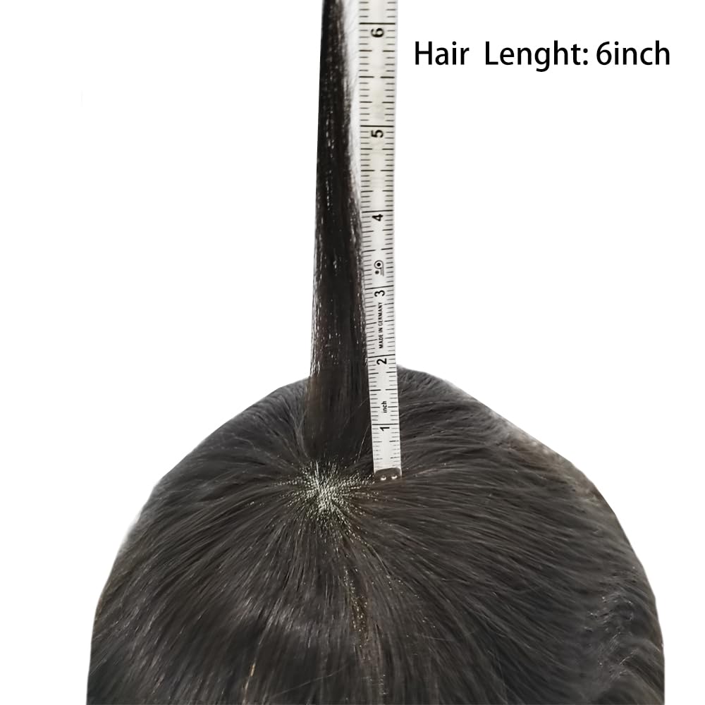 Sistema de cabello humano tipo tupé para hombre, mono tupé para hombres, postizos de repuesto para cabello masculino, protesis capilar para hombre
