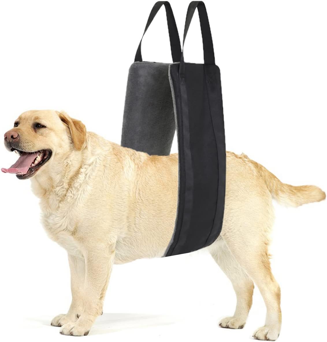 Arnés de elevación para perros para patas traseras, cómodo soporte para patas traseras para perros grandes para ayudar a los perros grandes a subir