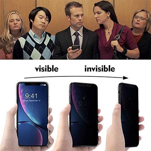 Funda antiespía para Galaxy S22 Ultra con bloqueo de aluminio parachoques protector de pantalla de privacidad de absorción magnética de vidrio
