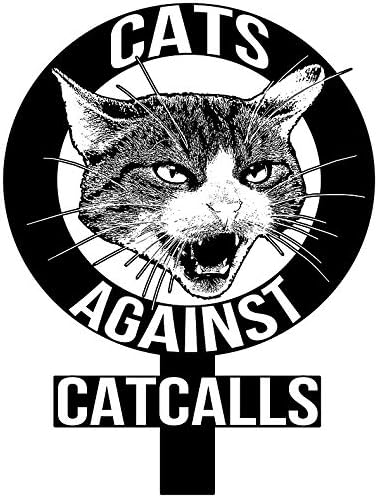 MAGNET – Vinilo magnético de 5 pulgadas para nevera, diseño de gatos contra gatos