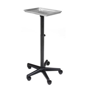Bandeja de servicio BAILEY Rolling Salon – Plata, perfecta para salón, barbería, spa, coloración del cabello, estudio de tatuajes para mantener tus Bandeja de servicio BAILEY Rolling Salon – Plata, perfecta para salón, barbería, spa, coloración del cabello, estudio de tatuajes para mantener tus